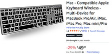 New Macally Multi -Sync Backlit Bluetooth Keyboard picture