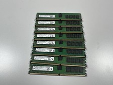 Lot Of 8 - Micron 16GB 2Rx8 PC4-2400T DDR4 Server RAM Memory ECC picture