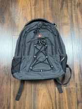 SwissGear 1186 Grey/Black The Bungee Core Laptop Backpack NWOT picture