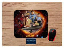 STAR TREK ORIGINAL SERIES CUSTOM DESIGN MOUSE PAD MOUSEPAD DESK MAT PC GAMING picture