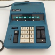 Vintage 1971 Litton Royal Digital 100 VFD Display Desktop Calculator PARTS ONLY picture