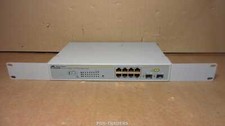 ALLIED TELESIS AT-GS950/8 Switch 8-port TX GIGABIT WebSmart - BENT SFP PORTS picture