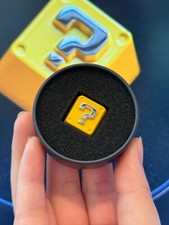 Mario Mystery Block Keycap Questionmark Keycap Zinc Alloy R4 Keycap picture