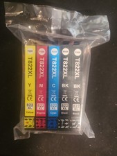 5PK 822XL T822XL Ink Cartridge For Epson WorkForce Pro WF-3820 WF-4820 WF-4833 picture