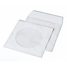 Fellowes CD/DVD Envelope/Sleeve - White (Pack of 100) picture