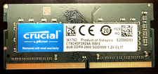 Crucial SODIMM 8GB (1x8GB) RAM DDR4 2400MHz MEMORY CT8G4SFS824A.M8FE picture