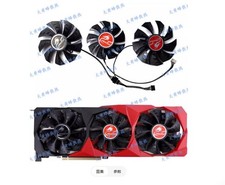 For COLORFUL RTX3060 3070 3080 3080ti 3090 Tomahawk Graphics Card Cooling Fan picture