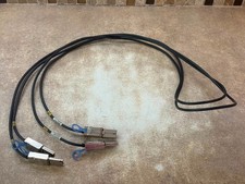 2x HP 430066-001 406592-001 2M External Mini SAS Cable SFF-8088 6G Molex picture