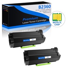2PK 2360 Toner Cartridge for Dell B2360D B2360DN B3460DN B3465dn B3465dnf M11XH picture