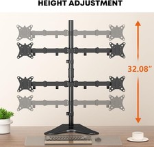 PUTORSEN Quad Monitor Stand, 4 Monitor Mount for 13-32