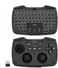 Rii RK707 3 in 1 Multifunctional 2.4GHz Wireless Portable 2.4G version, black picture