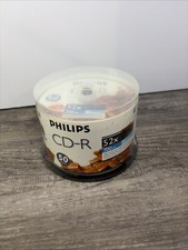 Philips Blank CD-R 700MB 80min 52x - 50 Pack Spindle *NEW / SEALED* picture