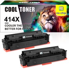 2 x Compatible with HP 414X W2020X Toner MFP M479fdw M454dw M454dn No Chip picture