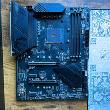 MSI MPG B550 Gaming Plus AM4 ATX Motherboard DDR4 4 DIMM M.2 MS-7C56 picture