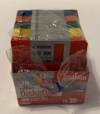 IBM Imation 2HD IBM Pack of 26 Rainbow Diskettes 1.44 MB picture