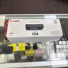 Canon 0263B001 Genuine Toner Cartridge Canon 104 Black - New , P2 picture