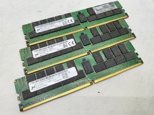 Lot of 3~BAD~NON-WORKING Micron 64GB 4DRx4 PC4-2666V-LE2 Server RAM Memory DDR4 picture
