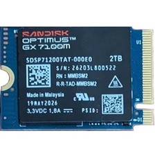 SANDISK Optimus GX 7100M 2TB 7250 MB/s 3D NAND TLC PCIe 4.0 x4 M.2 2230 NVMe SSD picture