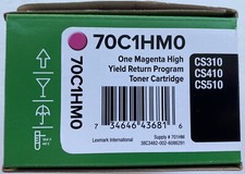 Lexmark 70C1HM0 (LEX-701HM0) High-Yield Toner 3000 page-Yield Magenta  New picture