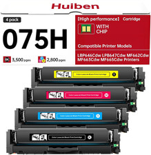 Toner Cartridge for Canon 075H Color imageCLASS MF662Cdw MF663Cdw MF660 Series picture