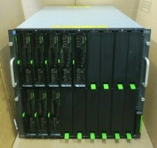 Fujitsu Primergy BX900 S2 Blade Chassis 18-Slot + 8x BX924 S4 CTO Server +4x PSU picture