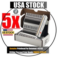 5X Genuine PHD20-2278-01 Printhead Fit For Datamax I-4212E 203Dpi Print Heads US picture