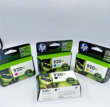 HP Ink 920XL Black & 3 Colors  Genuine NEW Sealed Expired Dates All Working F/S picture