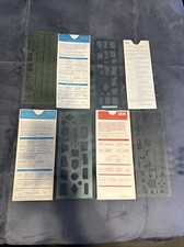 (4)-IBM Flowcharting & HIPO Templates Lot with Sleeves picture