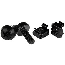 Startech M6 X 12mm - Screws And Cage Nuts - 50 Pack (cabscrewm6b) picture