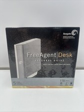SEAGATE Free Agent Desk External Drive 1TB USB 2.0  New SEALED picture