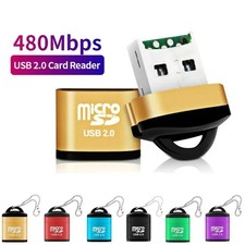 USB 2.0 Card Reader Micro SD TF Stick Card Reader Card Reader Adapter- picture