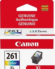 (3) Pack Lot NEW Canon Pixma 261 XL Tri-Color High Yield ink cartridge picture