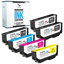 6-Pack CMYi Replacement 410XL Combo Pack Ink for Epson Expression XP-630 XP-635 picture
