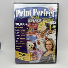 Print Perfect Gold DVD NEW/SEALED picture