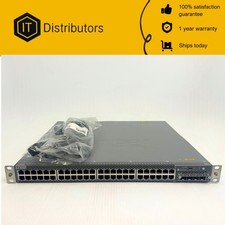 Juniper EX4400-48T-AFI / DUAL PSU / 1 Year Warranty / Ships Today picture