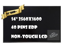 B140QAN09.H HW 0A LED LCD Screen Display Panel 2560x1600 40 Pin Non Touch 14