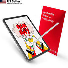 bersem 2 Pack Paperfeel Screen Protector for iPad A16 11 / 10.9, Transparent picture