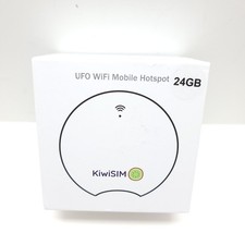 KiwiSIM UFO WiFi 4G Mobile Hotspot 24GB Black No Sim Included picture