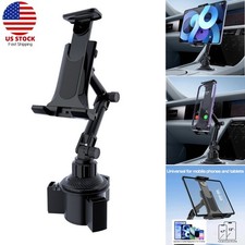 360 Degree Car Mount Adjustable Cup Holder Stand Cradle For Smartphone Tablet picture