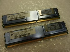 Genuine HP 1GB (2 x 512MB) PC2-5300F 400MHz FB Server Memory (398705-051) picture