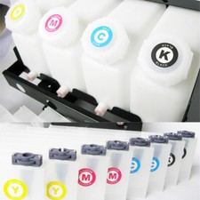 4-Bottle 8-Channel CISS Continuous Ink System Solution Roland Mimaki & Mutoh picture