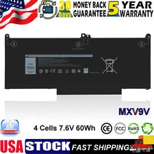 ✅MXV9V Battery For Dell Latitude 5300 5310 7300 7400 5VC2M N2K62 Type 7.6V 60Wh picture