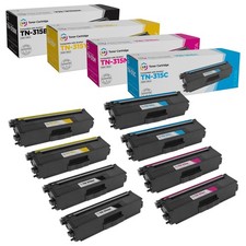 LD Compatible Toners for Brother TN-315 8 Set: TN315BK TN315C TN315M TN315Y picture