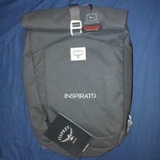 Laptop Backpack Osprey Roll Top Black 16” Adjustable New With Tags picture