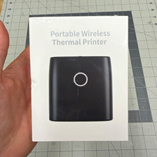 JADENS JD-21 Portable Wireless Thermal Printer Black Sticker Label Printer New picture