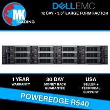 Dell PowerEdge R540 12B LFF 2U Server -V1- Choose CPUs/RAM/Drives - Wholesale picture