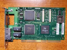 Compaq Dual Network Card Lan Card 2x 10/100 338478-001 010557-001 PCI64 NC3131 picture