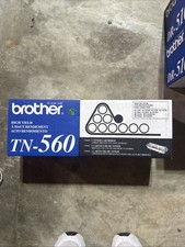 Brother TN-560 High-Yield Black Toner Cartridge - Partially Sealed ,Foil In Tact picture