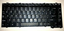 Toshiba 1905 1955 2435 A35 1135 Satellite BLUE KEYBOARD with Ribbon Connector picture