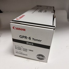 Canon GPR-6 Black Toner Cartridge Genuine New picture